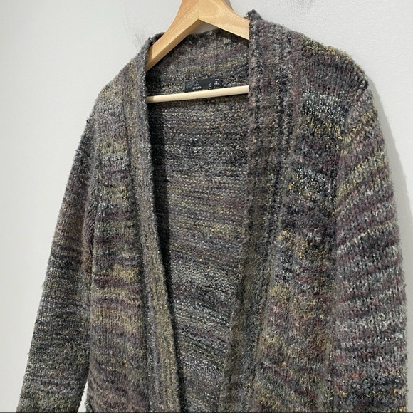PRANA Sabina Duster Sweater Long Line Open Cardigan, Size Small - Picture 4 of 13